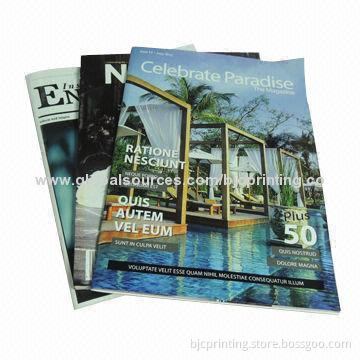 Customized catalog book printing, Matt surface finishing